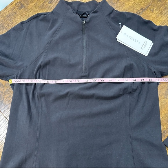 Athleta Salutation Half Zip, Powervita Black XL - Picture 11 of 16